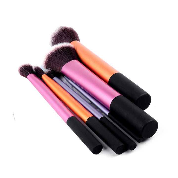 6pcs / Set Makeup Brushes Set Cosmetic Eyeshadow Powder Foundation Blush Lip Brush