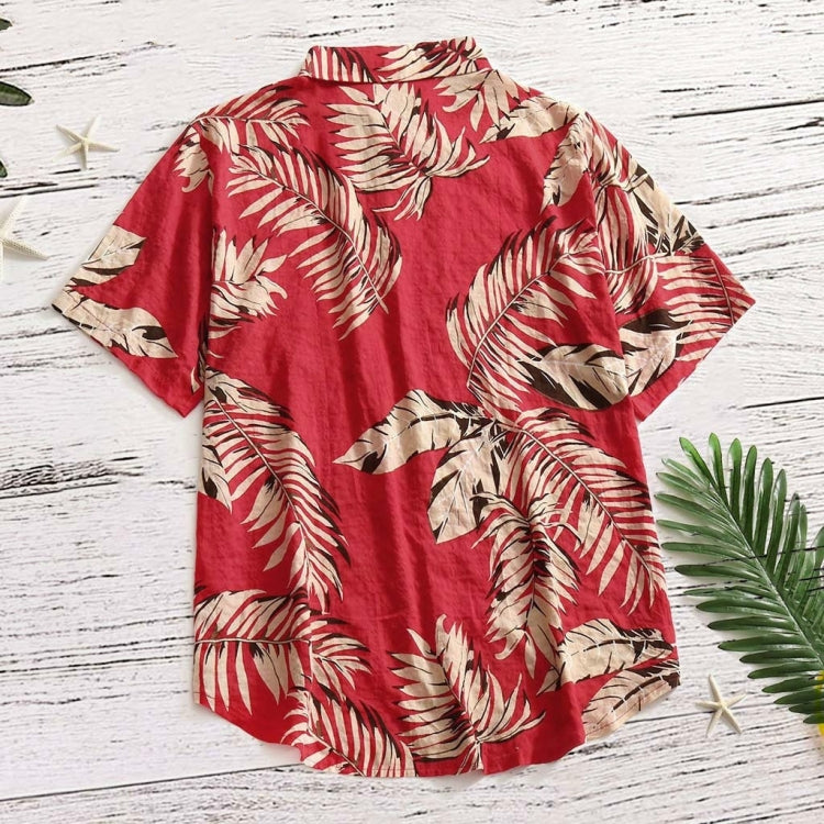 Cotton Casual Beach Holiday Print Shirt for Men, S, M, L, XL, XXL, XXXL, XXXXL, 5XL