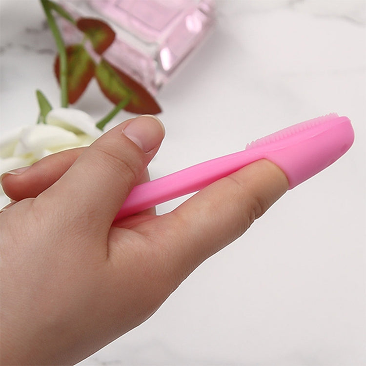 Blackhead Brush Face Cleansing Extractor Remover Tool Silicone Finger Massage Brush Face Exfoliating Cleansing Tool