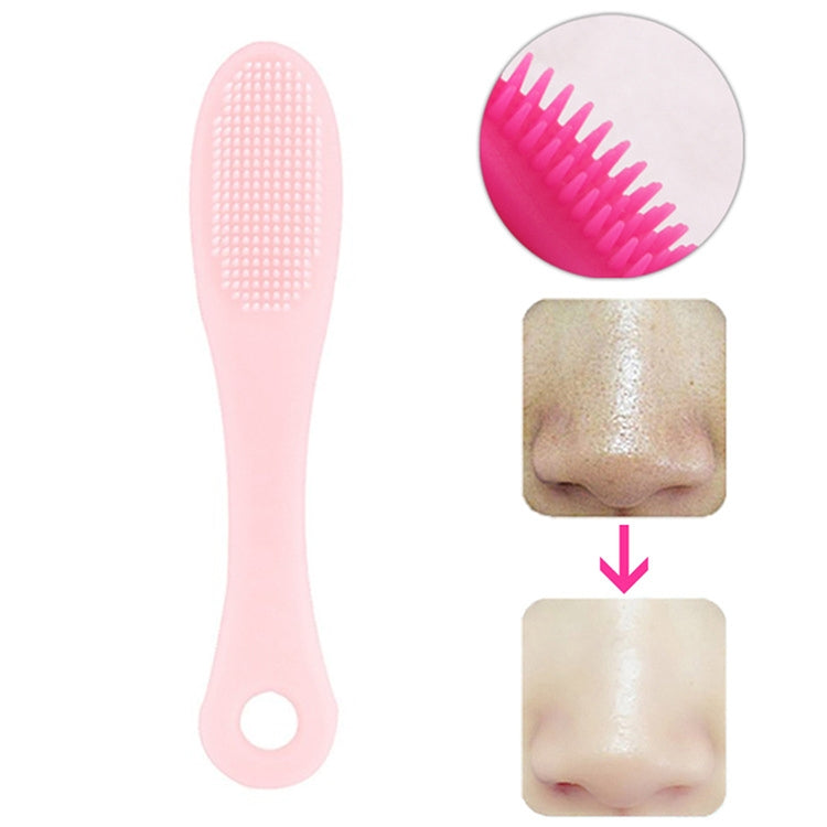 Blackhead Brush Face Cleansing Extractor Remover Tool Silicone Finger Massage Brush Face Exfoliating Cleansing Tool