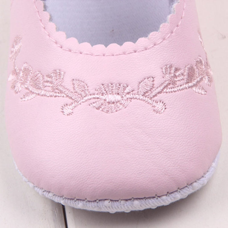 Baby Girl First Walkers PU Leather Cute Princess Crib Shoes, 11cm, 12cm, 13cm