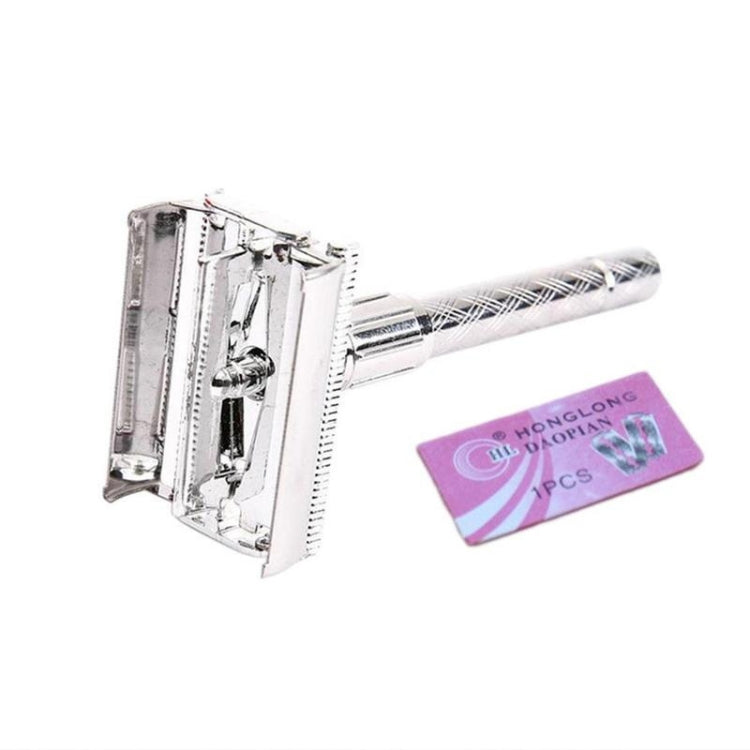 Adjustable Safety Classic Stainless Steel Razor Men Safety Double Edge Blade Shaving