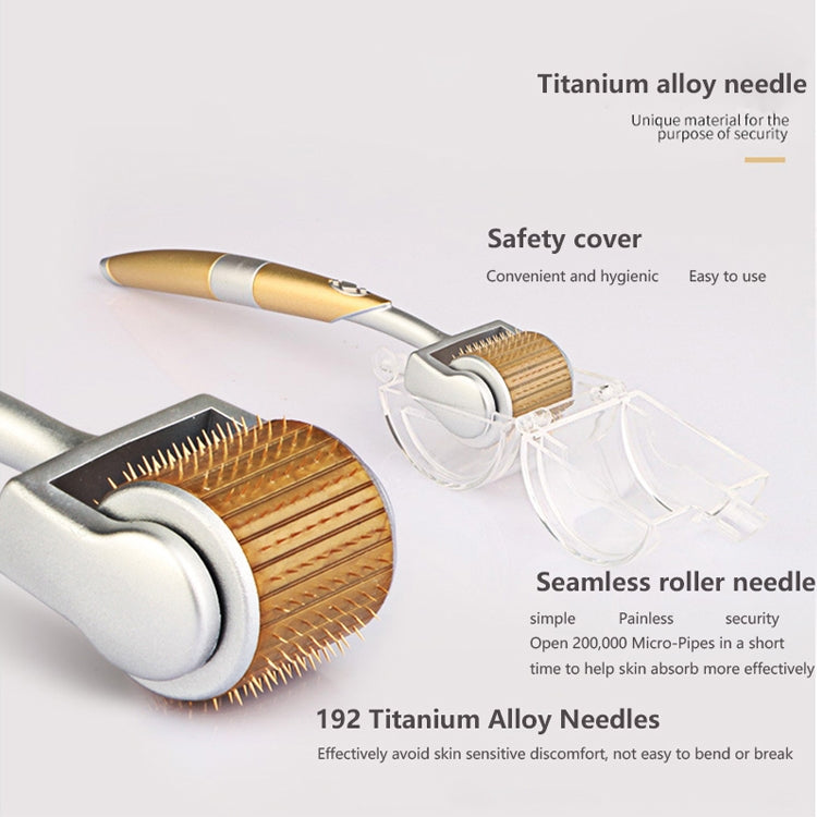 2 PCS ZGTS192 Titanium Alloy Microneedle Facial Repair Nano Roller Instrument, 0.2MM, 0.25MM, 0.3MM, 0.5MM, 0.75MM, 1.0MM, 1.5MM, 2.0MM, 2.5MM, 3.0MM