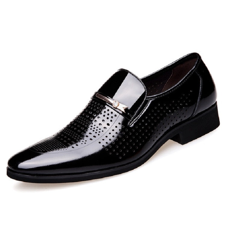 Men Hollow Breathable Shoes Comfortable Business Dress Shoes, 38, 39, 40, 41, 42, 43, 44