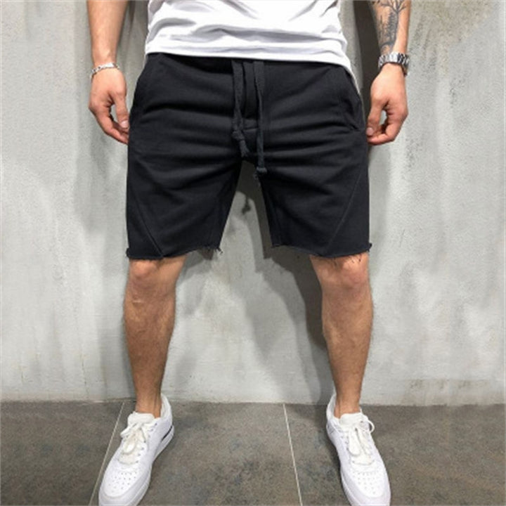 Men Solid Pocket Casual Summer Jogging Half Length Shorts Basketball Shorts, M, L, XL, XXL