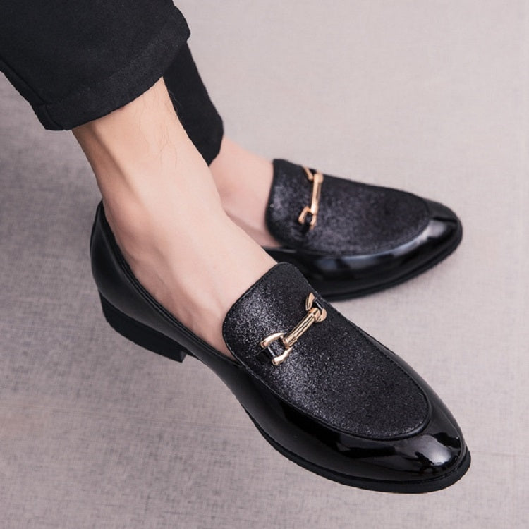 British Style Pointed Shoes Versatile Casual Shoes Slip-on Men Shoes, 38, 39, 40, 41, 42, 43, 44