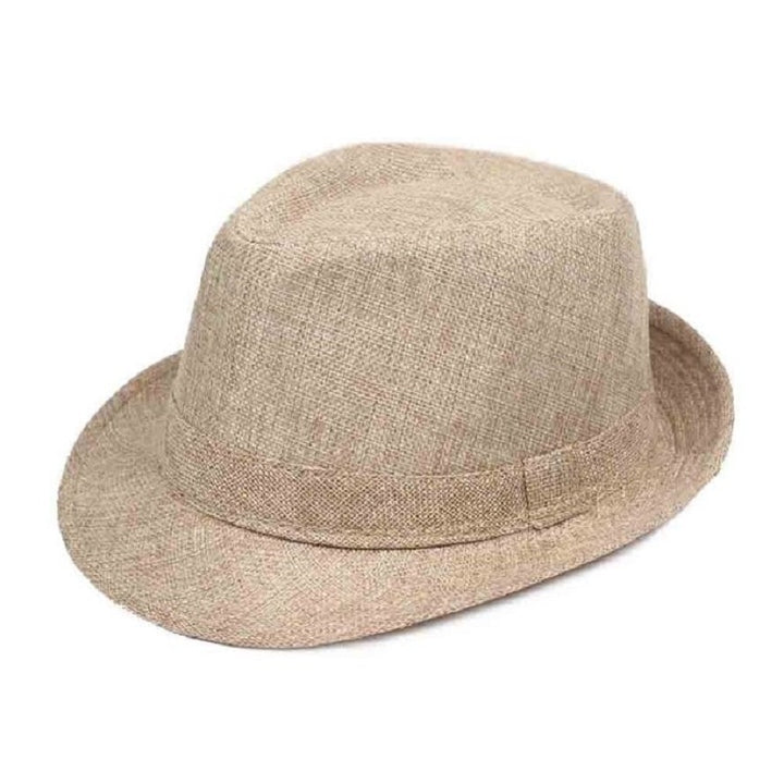 Fashion Seaside Sun Visor Hat Folding Net Surface Jazz Hat, Red 58cm, Khaki 58cm, Black 58cm, Light Grey 58cm, Brown 58cm, Dark Gray 58cm, Beige 58cm