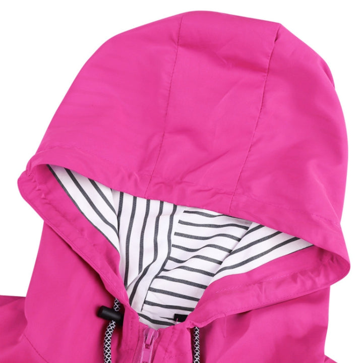 Women Waterproof Rain Jacket Hooded Raincoat, S, M, L, XL, XXL