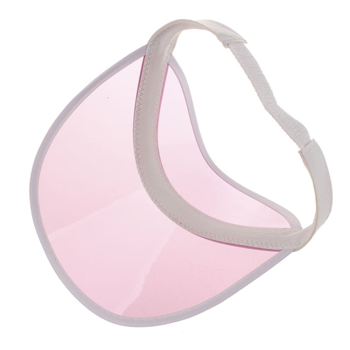 PVC Outdoor Transparent Sun Hat Visor Cap for Male / Female