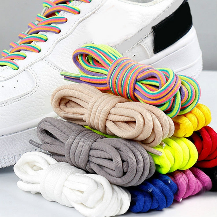 5 PCS Bold Round Sneakers Casual Shoes Rope, 100cm, 120cm