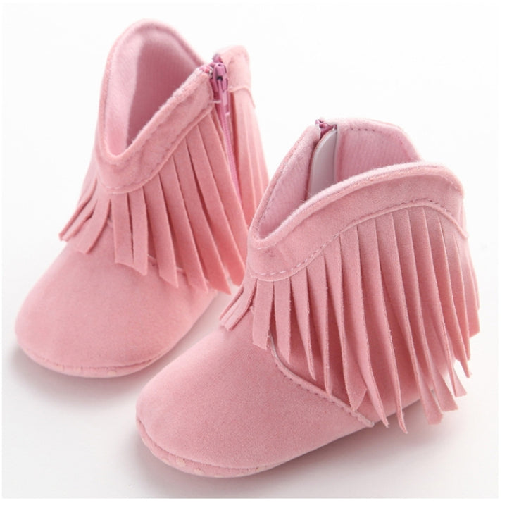 Baby Boots Toddler Shoes Infant First Walker Soft Sole Newborn Crib Shoes, 11cm, 12cm, 13cm