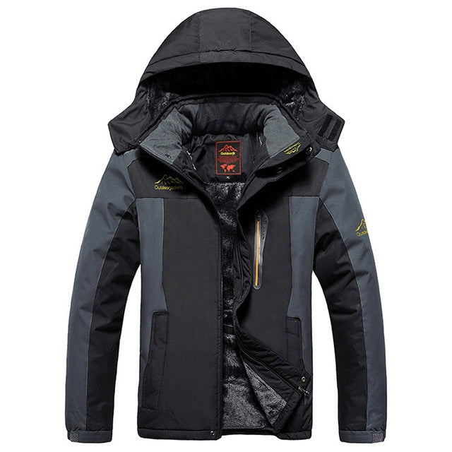 Winter Fleece Military Jackets Men Windproof Waterproof Outwear Parka Windbreaker Warm Coat, XXXXXXXXXL