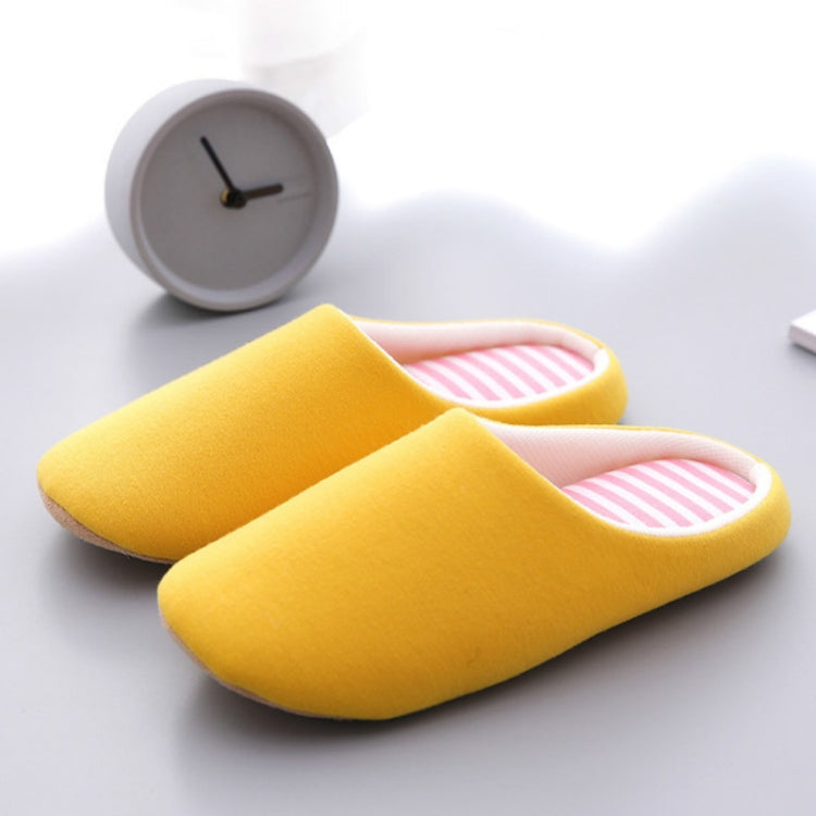 Indoor Striped Soft Bottom Home Non-slip Cotton Slippers, 36-37, 38-39, 40-41, 42-43, 44-45