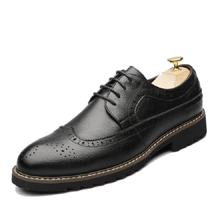 British Men Shoes Brogue Shoes Business Formal Shoes, 37, 38, 39, 40, 41, 42, 43, 44