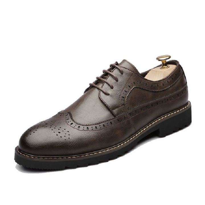 British Men Shoes Brogue Shoes Business Formal Shoes, 37, 38, 39, 40, 41, 42, 43, 44