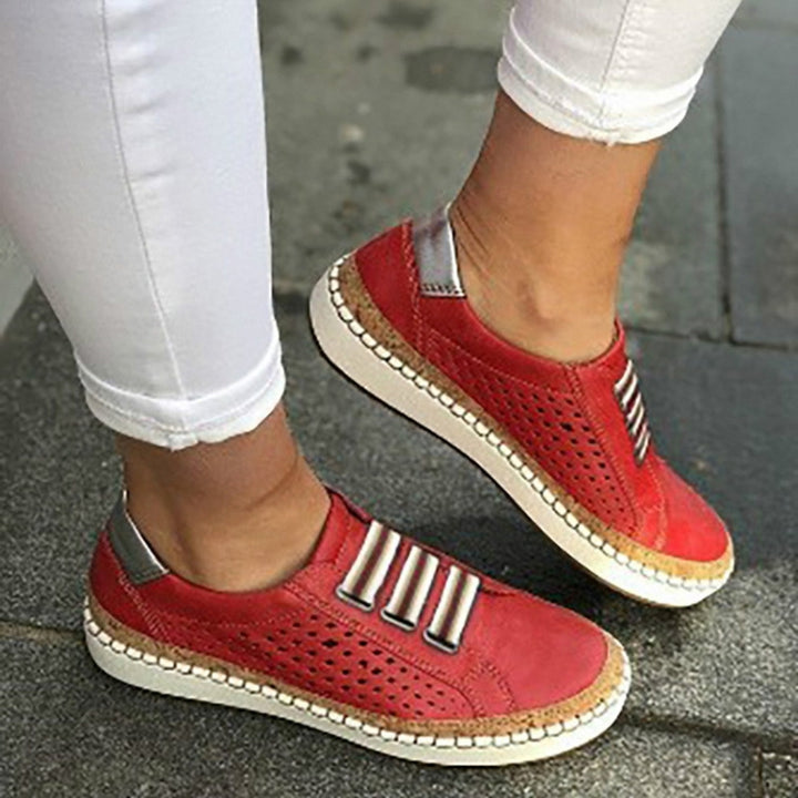 Ladies Sneakers Breathable Flats Shoes, 35, 36, 37, 38, 39, 40, 41, 42