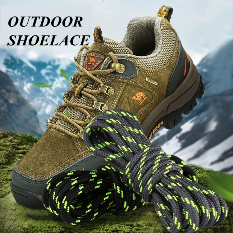 Round High Density Weaving Shoe Laces Outdoor Hiking Slip Rope Sneakers Boot Shoelace, 100cm