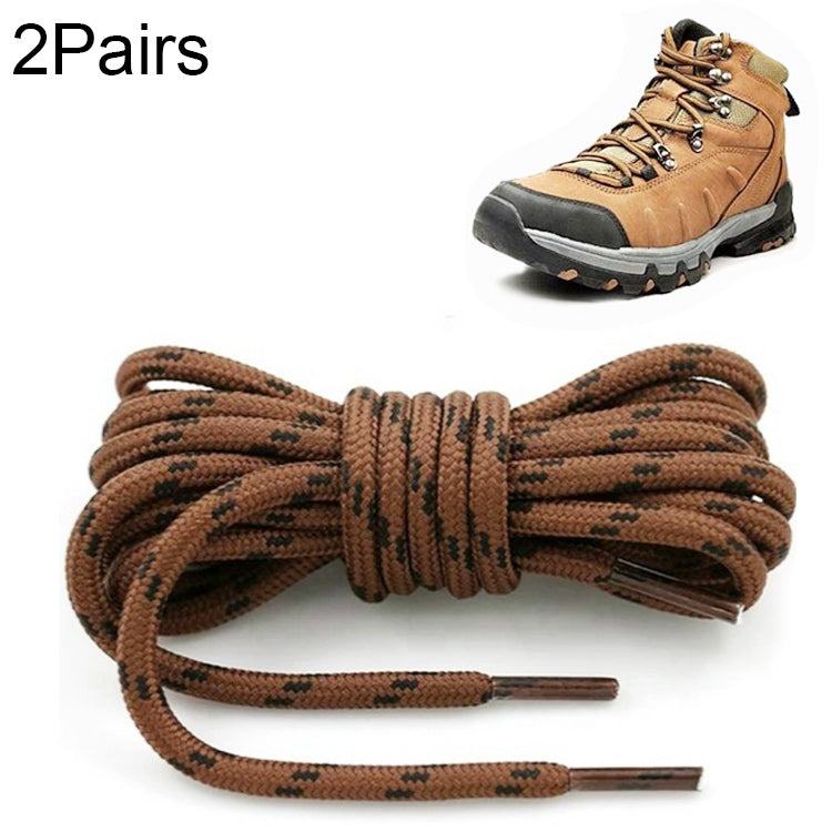 Round High Density Weaving Shoe Laces Outdoor Hiking Slip Rope Sneakers Boot Shoelace, 100cm