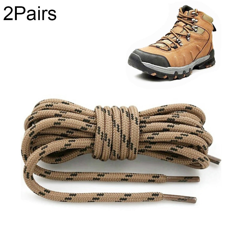 Round High Density Weaving Shoe Laces Outdoor Hiking Slip Rope Sneakers Boot Shoelace, 100cm