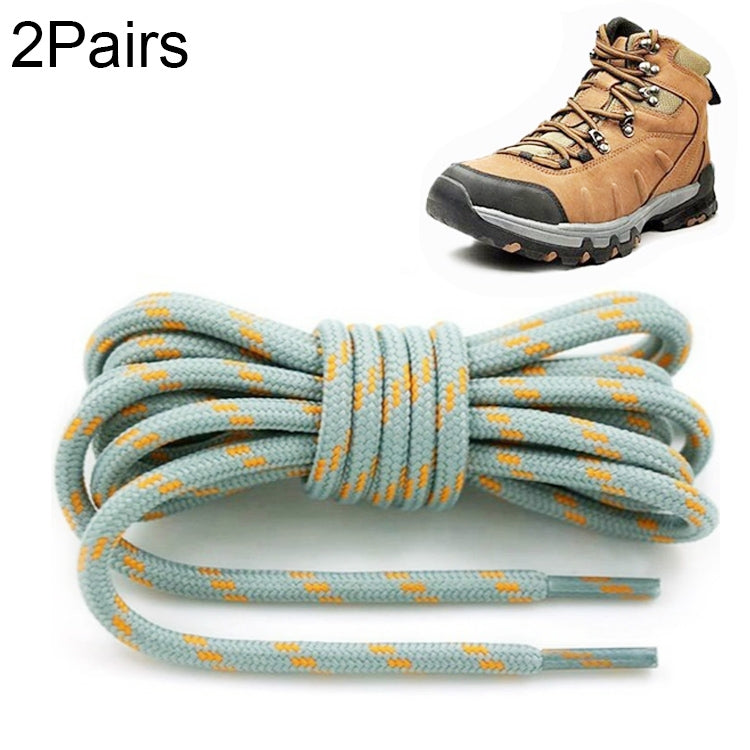 Round High Density Weaving Shoe Laces Outdoor Hiking Slip Rope Sneakers Boot Shoelace, 100cm