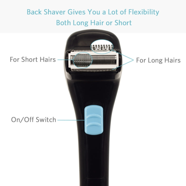 Foldable Long Handle Electric Shaver On Back, Electric Shaver