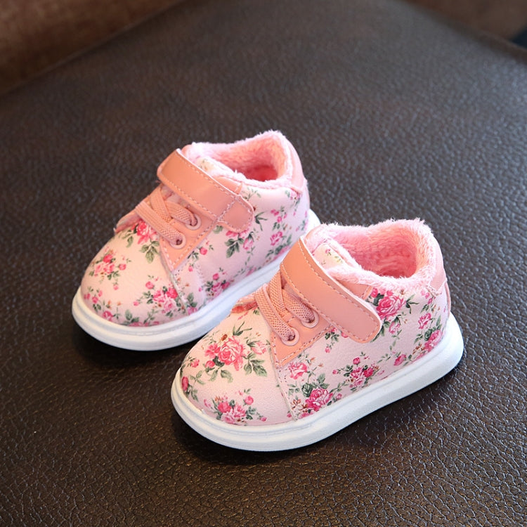 Winter Print Flower PU Leather Infant Warm Snow Boots, 15 White, 16 White, 17 White, 18 White, 19 White, 21 White, 22 White, 23 White, 24 White, 25 White, 15 Black, 16 Black, 17 Black, 18 Black, 19 Black, 21 Black, 22 Black, 23 Black, 24 Black, 25 Black