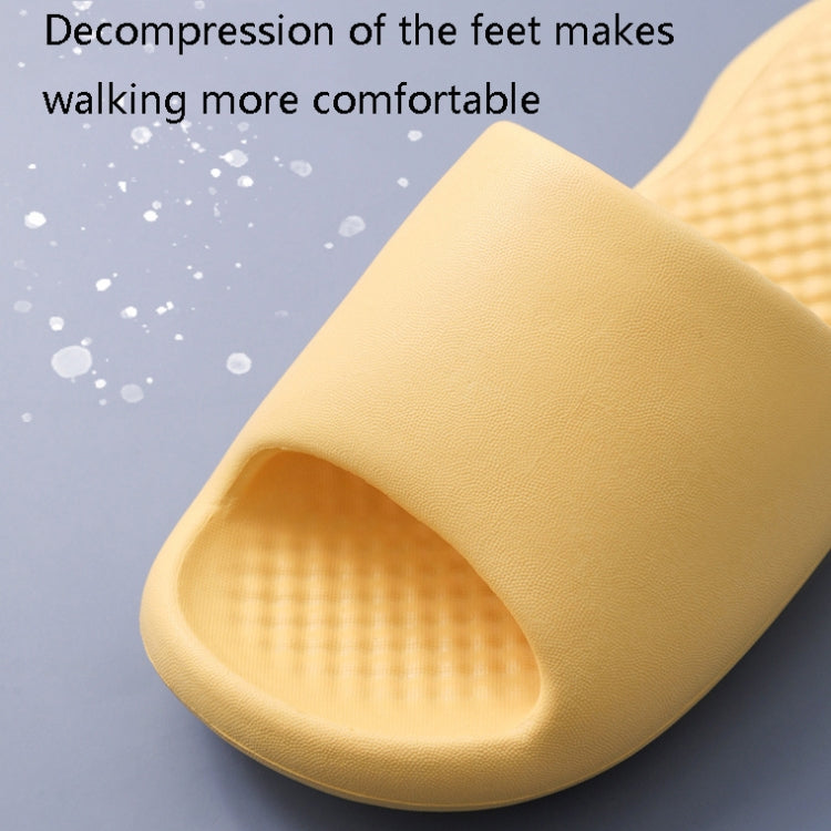 Summer Super Thick Soft Bottom Plastic Slippers Men Indoor Defensive Household Bath Slippers, 40-41, 42-43, 44-45