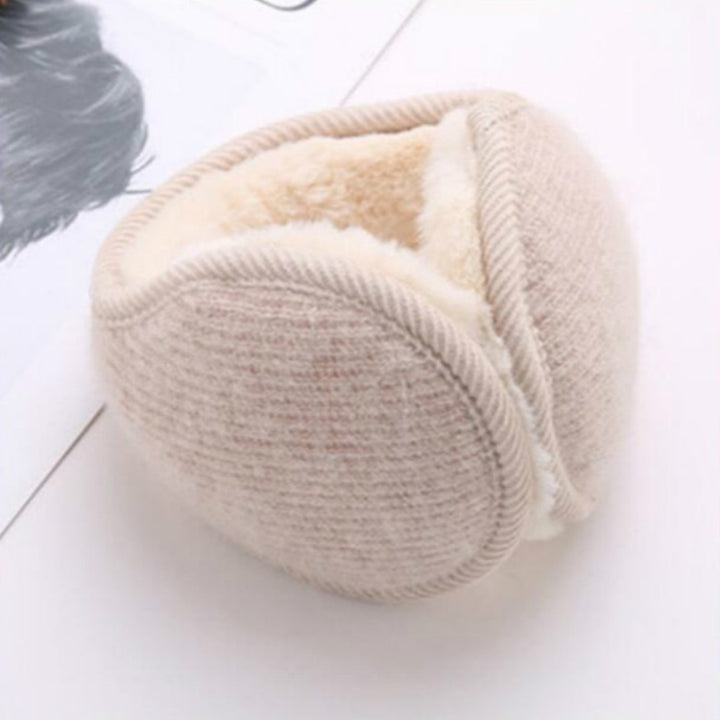 Winter Men and Women Riding Ear Covering Rabbit Fur Plush Knitted Warm Earmuffs Ear Protection Hat