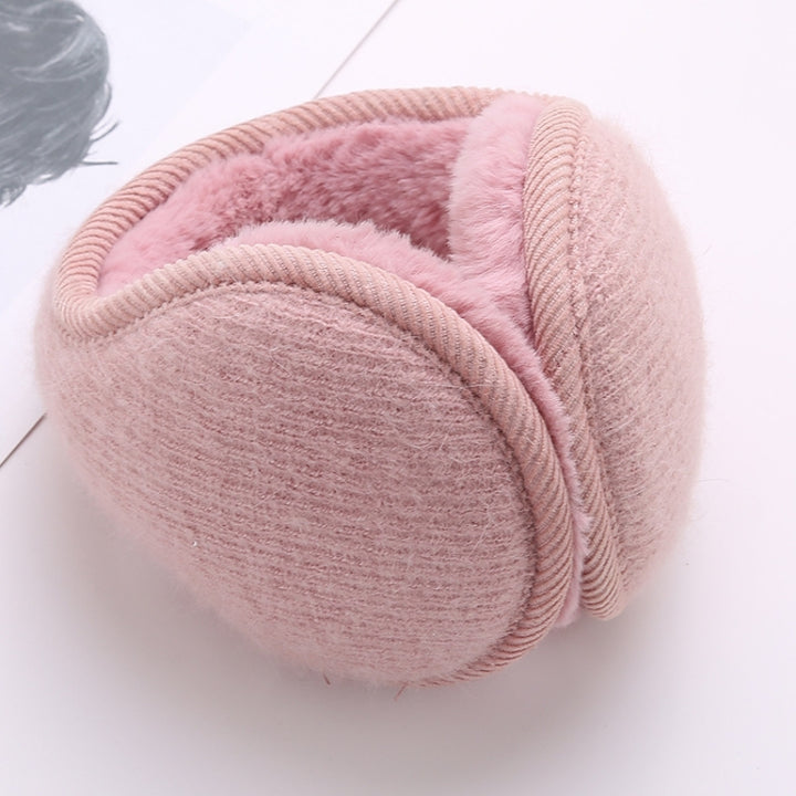 Winter Men and Women Riding Ear Covering Rabbit Fur Plush Knitted Warm Earmuffs Ear Protection Hat