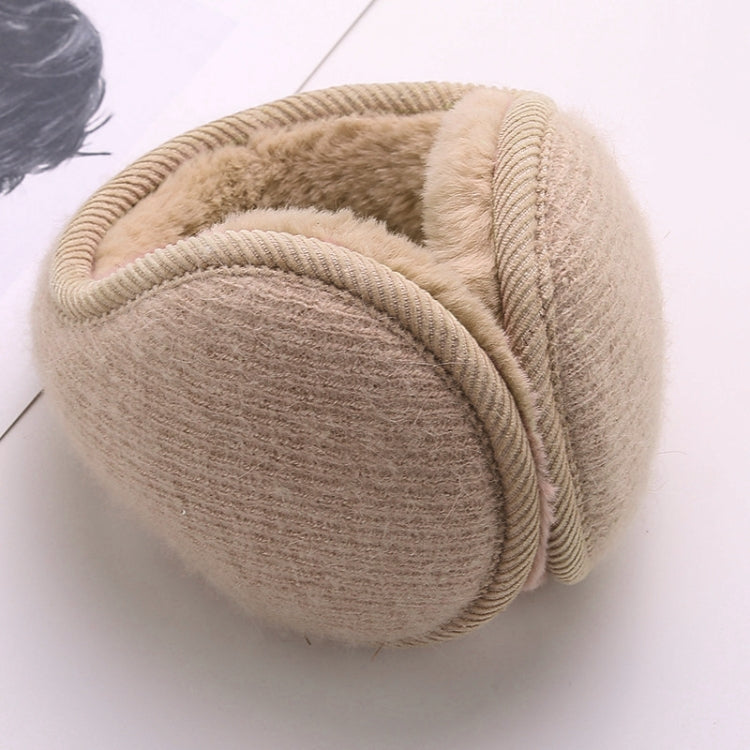 Winter Men and Women Riding Ear Covering Rabbit Fur Plush Knitted Warm Earmuffs Ear Protection Hat