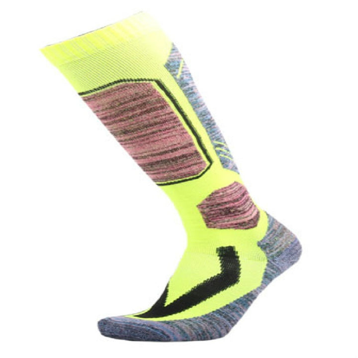 Ski Socks Outdoor Sports Thick Long Sweat-absorbent Warm Hiking Socks, 35-39, 40-45