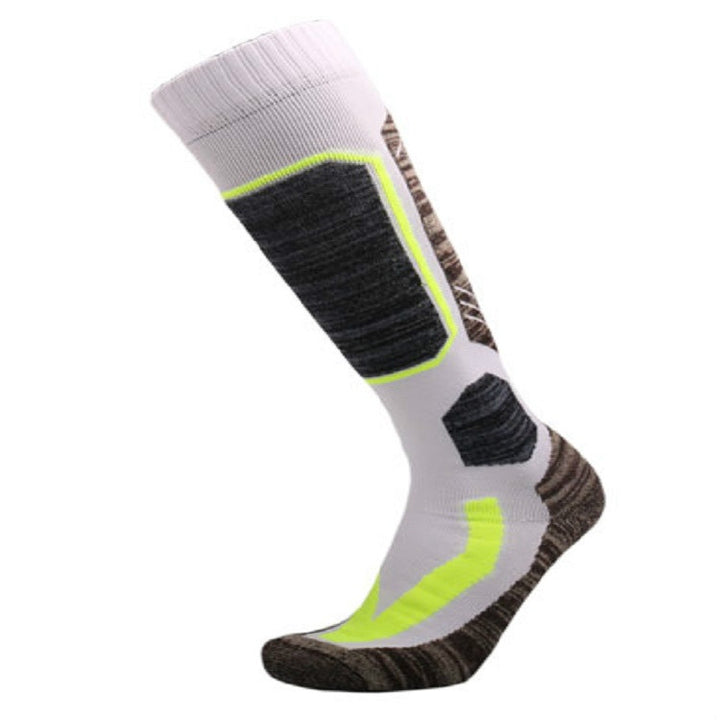 Ski Socks Outdoor Sports Thick Long Sweat-absorbent Warm Hiking Socks, 35-39, 40-45