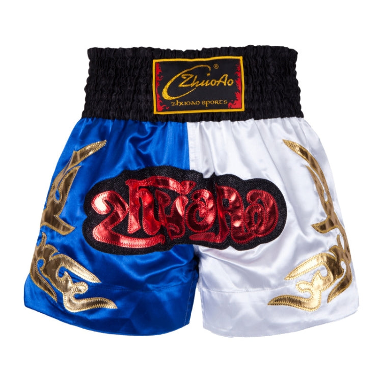 ZhuoAo Muay Thai/Boxing/Sanshou/Fighting Shorts for Men and Women, XS