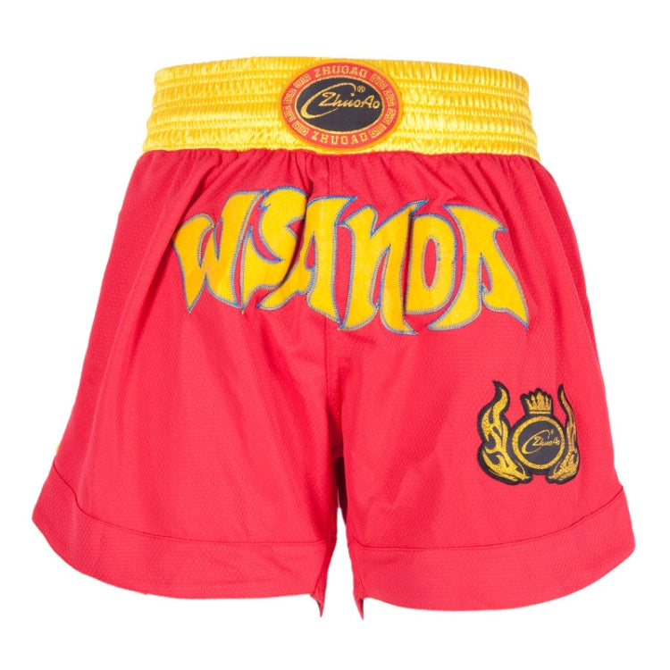 ZhuoAo Muay Thai/Boxing/Sanshou/Fighting Shorts for Men and Women, XS