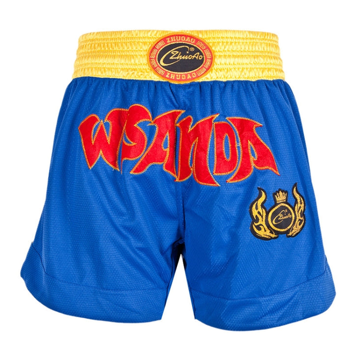 ZhuoAo Muay Thai/Boxing/Sanshou/Fighting Shorts for Men and Women, XS