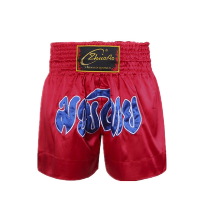 ZhuoAo Muay Thai/Boxing/Sanshou/Fighting Shorts for Men and Women, XS