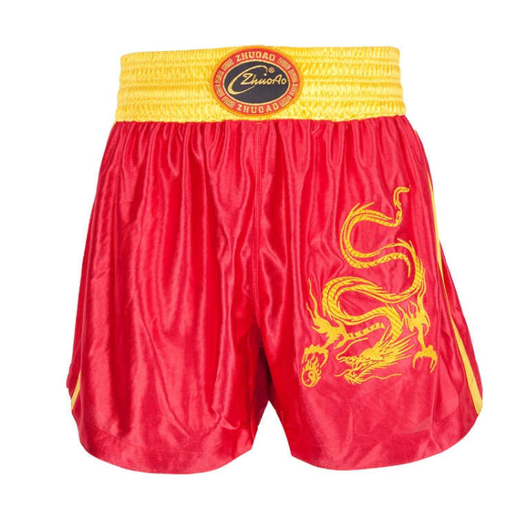 ZhuoAo Muay Thai/Boxing/Sanshou/Fighting Shorts for Men and Women, XS