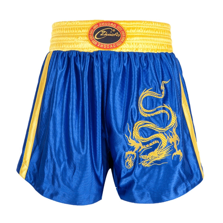 ZhuoAo Muay Thai/Boxing/Sanshou/Fighting Shorts for Men and Women, XS