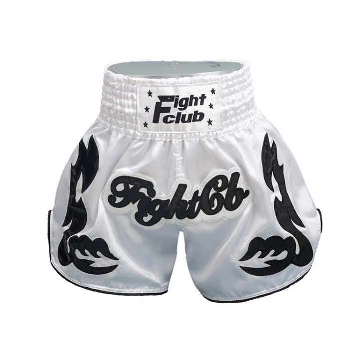 ZhuoAo Muay Thai/Boxing/Sanshou/Fighting Shorts for Men and Women, S