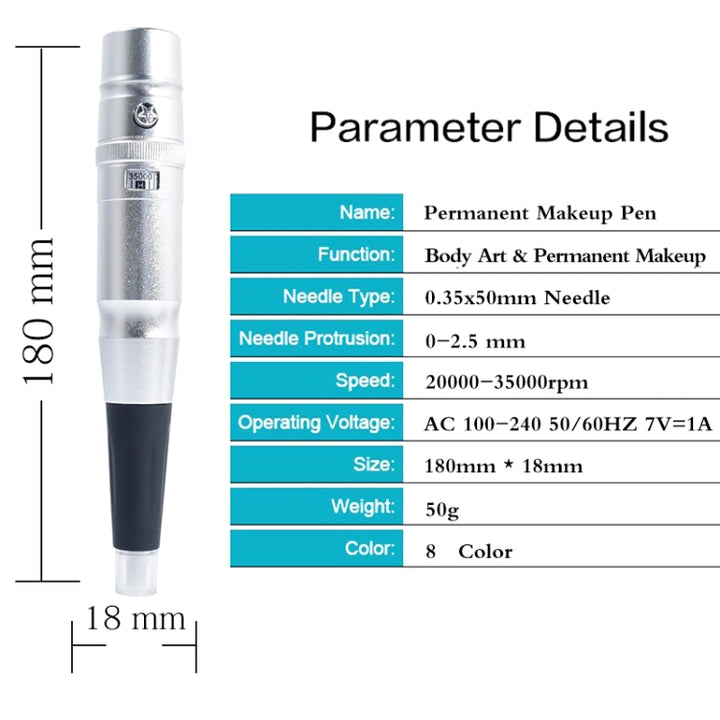 Semi-Permanent Tattoo Pen Apprentice Bleaching Lip Tattoo Eyebrow Instrument