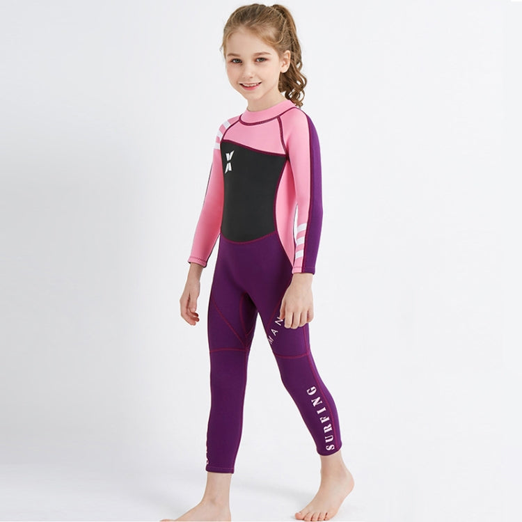 DIVE & SAIL WS-18818 Children Diving Suit One-piece Warm Snorkeling Surfing Anti-jellyfish Swimsuit, S, M, L, XL, XXL