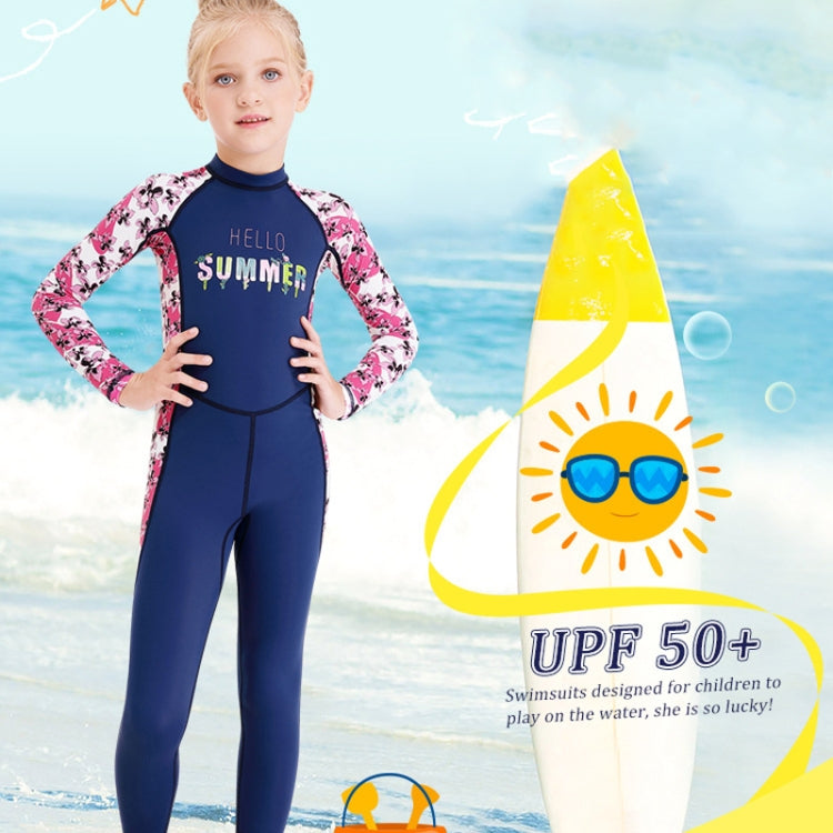 DIVE & SAIL Children Outdoor Sunscreen Long Sleeve Speed Dry Diving Suit, S, M, L, XL, XXL