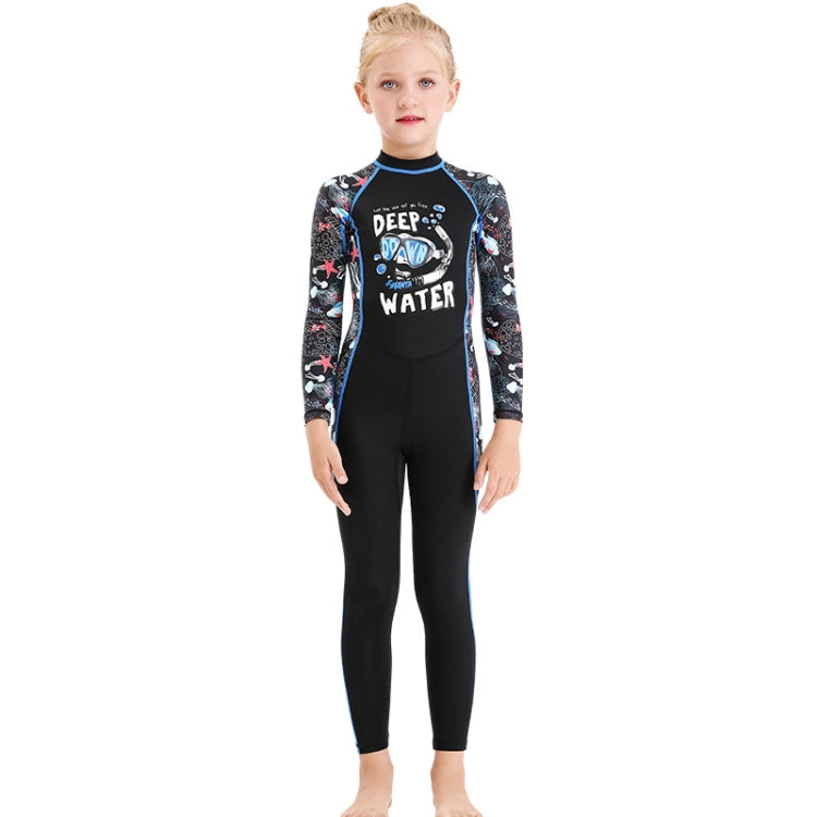 DIVE & SAIL Children Sun Protection Long Sleeve Quick Dry Diving Suit, S, M, L, XL, XXL