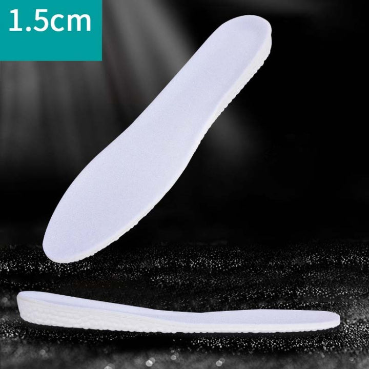 Inner Increased Insoles Sports Shock Absorption Increased Breathable Sweat-absorbent Deodorant Invisible Pad, 1.5cm, 2.5cm, 3.5cm