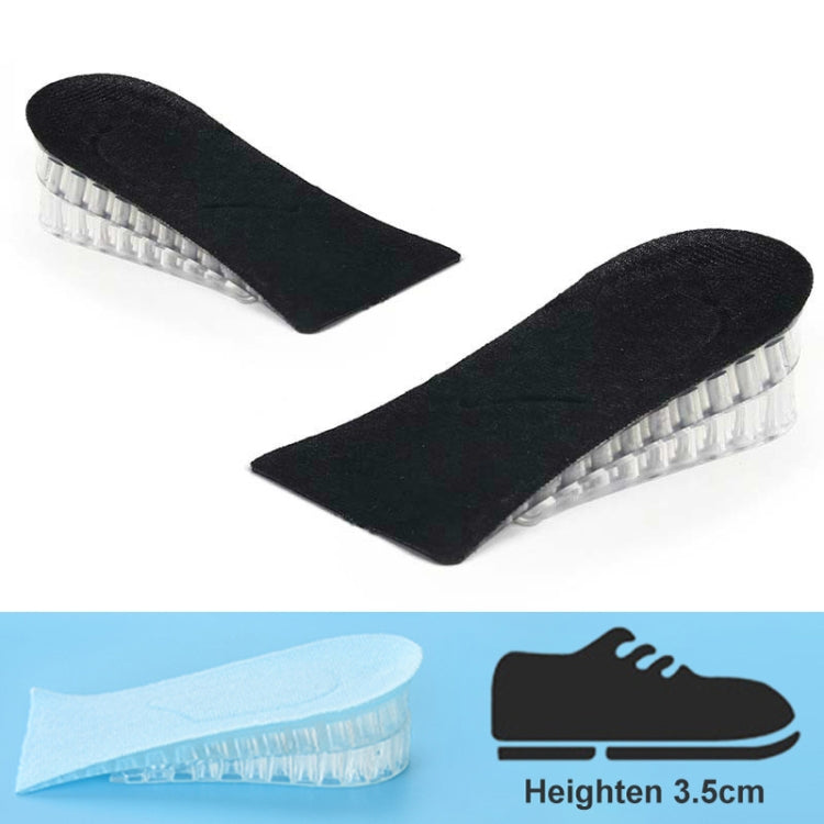 JF101 Invisible Transparent Silicone Heightening Pad Heel Heightening Insole Shock Absorption Half Pad, One Layer, Two Layer, Three Layer