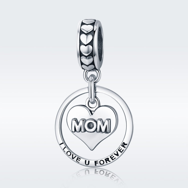 Mothers Day Gift S925 Sterling Silver Tribute To Mothers Love Beads DIY Bracelet Accessories, Bead, Bead+Necklace