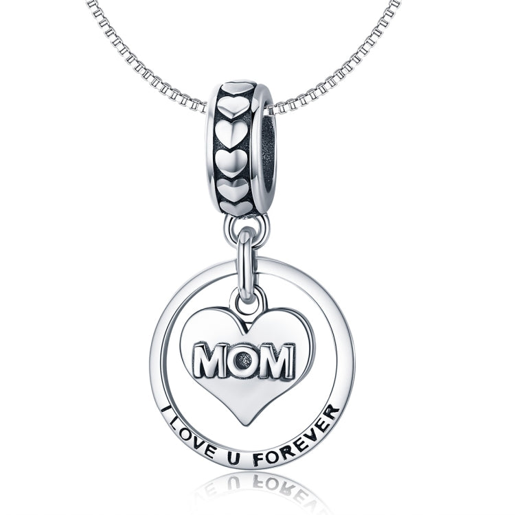 Mothers Day Gift S925 Sterling Silver Tribute To Mothers Love Beads DIY Bracelet Accessories, Bead, Bead+Necklace