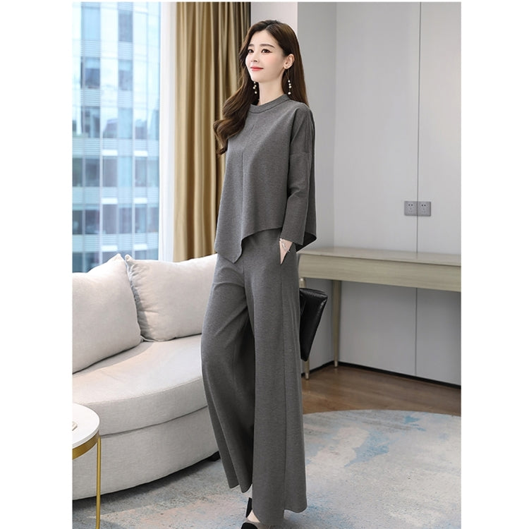 Autumn New Style Wide-Leg Pants Suit, M, L, XL, XXL, XXXL