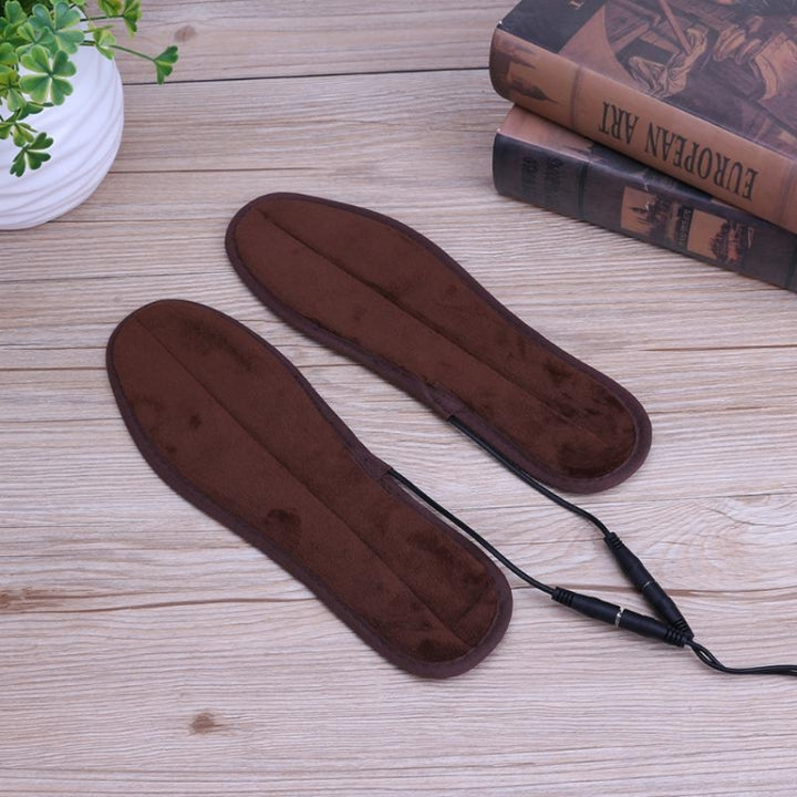 2 Pairs USB Shoe Dryer Electric Insoles Shoe Winter Keep Warm Heated Insole for Shoes Boot, 35-36, 37-38, 39-40, 41-42, 43-44