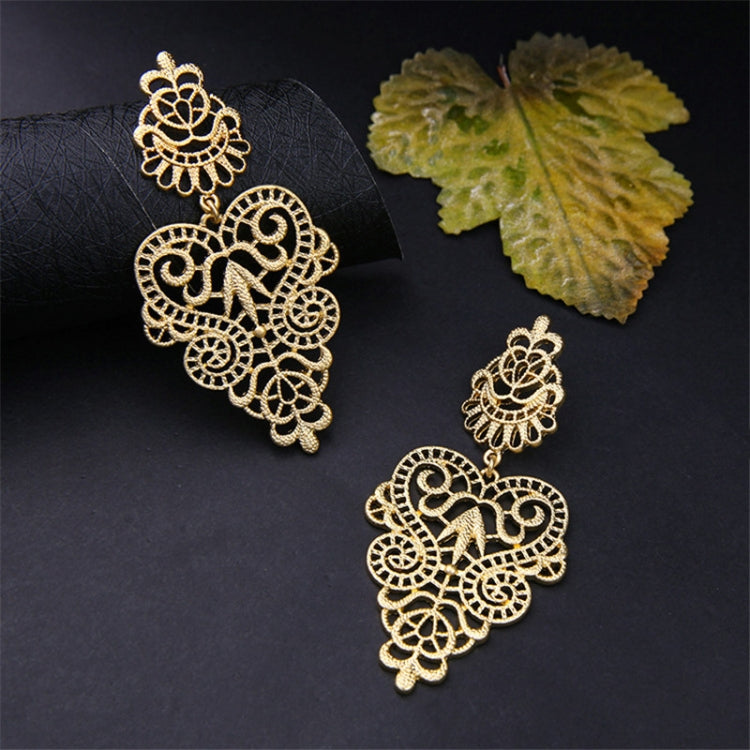 Bohemian Wild Pendants Drop Earrings, Gold, Silver